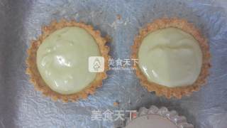春末初夏的色彩味道——抹茶树莓挞的做法步骤：14