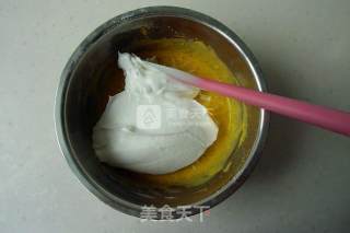 亚麻籽戚风蛋糕的做法步骤：8