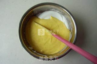 亚麻籽戚风蛋糕的做法步骤：9