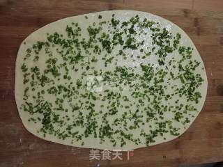 玉米面葱花饼的做法步骤：11