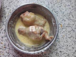 脆皮无油烤鸡翅根的做法步骤：4