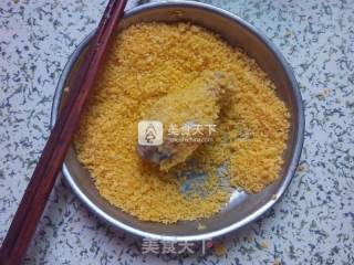 脆皮无油烤鸡翅根的做法步骤：5