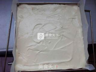 芒果奶油蛋糕卷的做法步骤：9