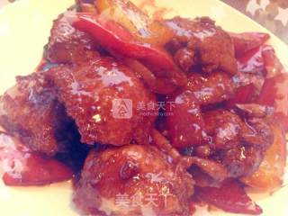 脱骨鸡球，浇汁鸡翅中的做法步骤：2