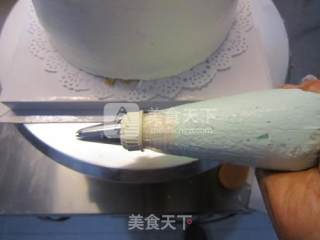 机器猫卡通蛋糕的做法步骤：31