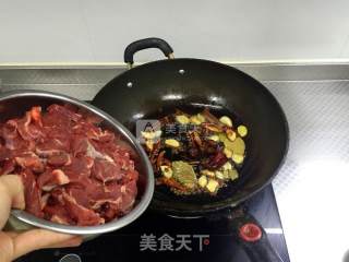 干煸麻辣牛肉干的做法步骤：7