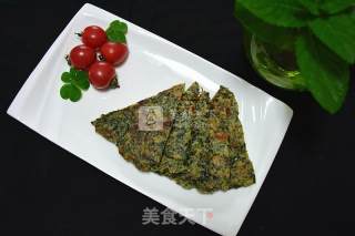 煎菜饼的做法步骤：7