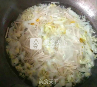 宝宝辅食之卷心菜挂面的做法步骤：2