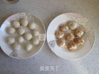 蜜豆芝士糯米球的做法步骤：9