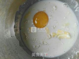 香草芒果流心蛋糕的做法步骤：12