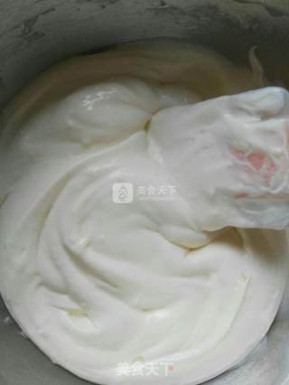 香草芒果流心蛋糕的做法步骤：16