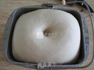红豆花式面包的做法步骤：5