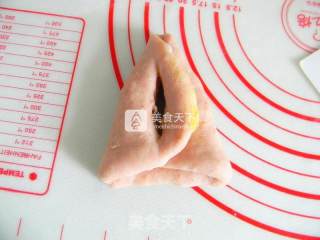 椰香紫薯树叶面包的做法步骤：13