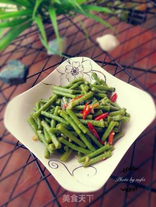 蒜香虹豆的做法步骤：6