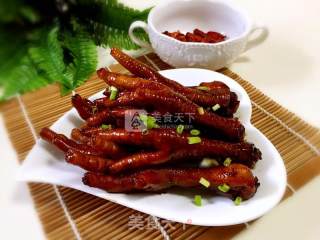 可乐酱油鸡爪的做法步骤：6