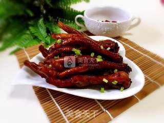 可乐酱油鸡爪的做法步骤：7