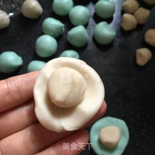 双色开花酥的做法步骤：5