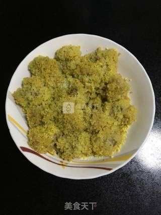 小米蒸排骨的做法步骤：5