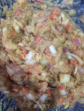 咖喱牛肉煎包的做法步骤：7