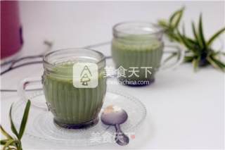 抹茶豆浆的做法步骤：11