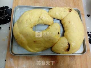 汤种南瓜豆沙面包的做法步骤：12