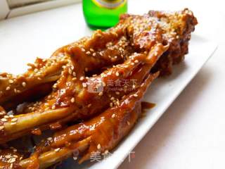秘制酱烧鸡脖凤爪双拼的做法步骤：7