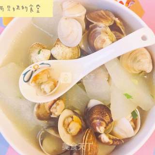 蛤蜊冬瓜汤的做法步骤：4