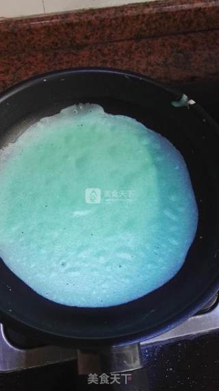 彩虹千层蛋糕（还你一个少女心）的做法步骤：5