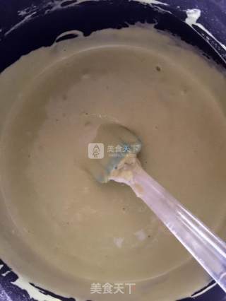 青汁小蛋糕的做法步骤：9