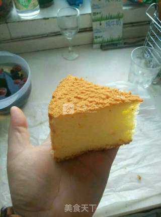 八寸戚风蛋糕的做法步骤：9