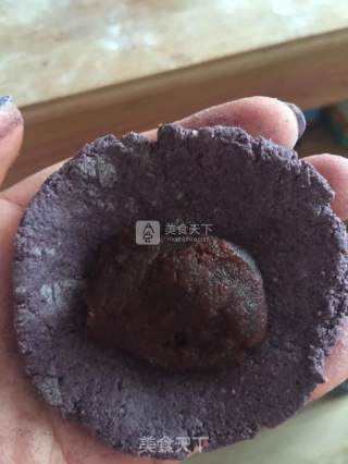 小熊豆沙包的做法步骤：3