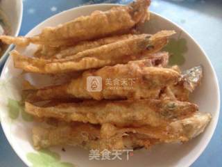 香炸梭子鱼的做法步骤：7