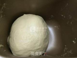 蔓越莓鲜奶吐司~面包机＋烤箱简单综合法的做法步骤：6