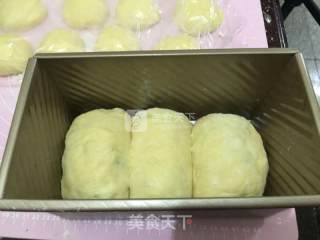 蔓越莓鲜奶吐司~面包机＋烤箱简单综合法的做法步骤：14