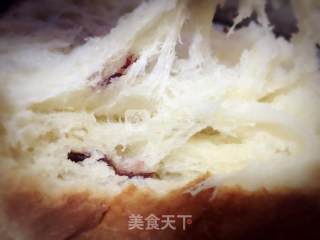 蔓越莓鲜奶吐司~面包机＋烤箱简单综合法的做法步骤：18