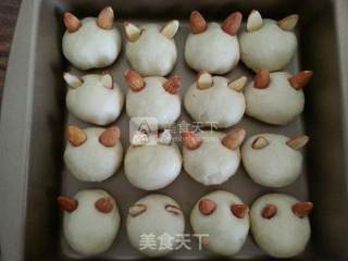 挤挤小猫面包的做法步骤：8