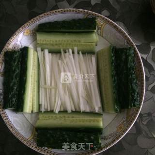 京酱肉丝－卷饼搭档的做法步骤：3