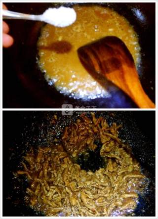 京酱肉丝－卷饼搭档的做法步骤：5