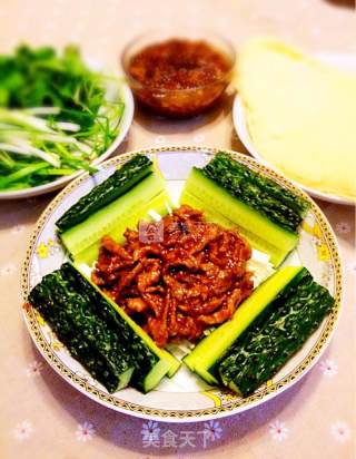 京酱肉丝－卷饼搭档的做法步骤：6
