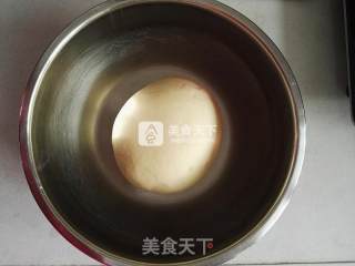 手擀玉米面鸡蛋面条的做法步骤：5