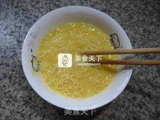 雪菜鸡蛋炒丝瓜的做法步骤：3
