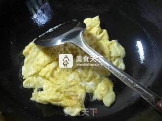 雪菜鸡蛋炒丝瓜的做法步骤：5