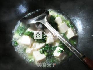 君叠菜煮豆腐的做法步骤：5