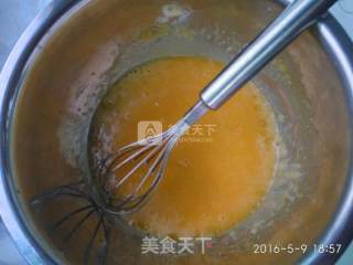 香橙蛋糕卷的做法步骤：7