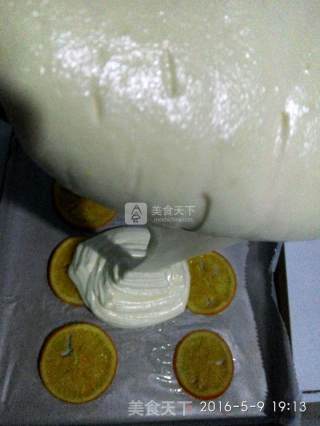 香橙蛋糕卷的做法步骤：12