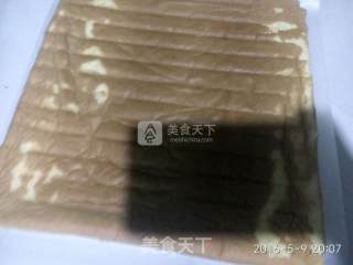 香橙蛋糕卷的做法步骤：17