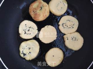 香糯奶香玉米饼的做法步骤：7