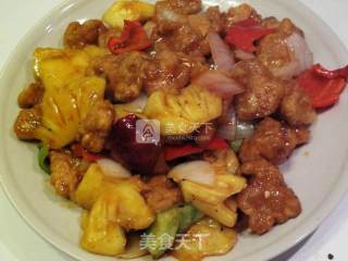 菠萝古老肉的做法步骤：5