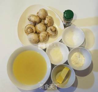 蘑菇饭的做法步骤：1