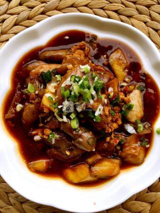 鱼香茄子（少油）的做法步骤：12